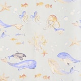 Kids Sea Creatures Blue