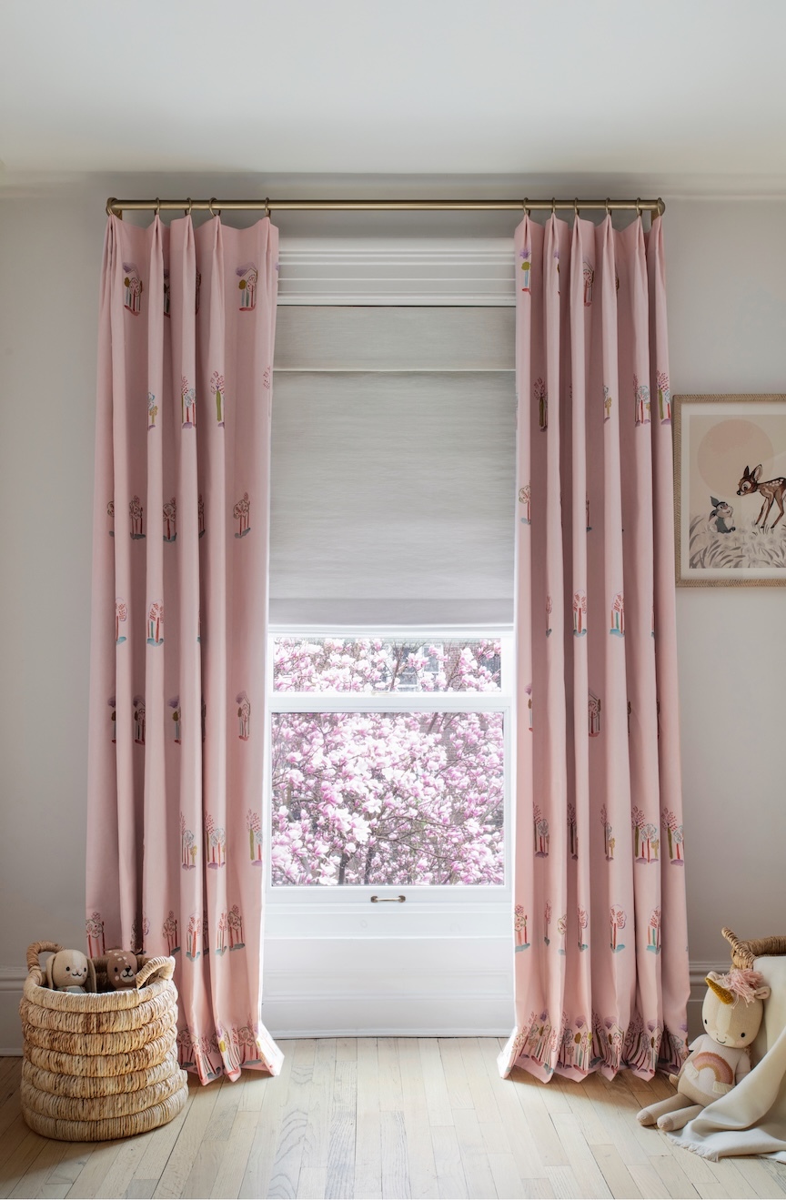 Blackout Kids Tailored Cotton Drapes in Enchanted II image